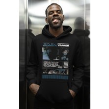 Sevbano Özel Tasarım Eren Yeager Baskılı Unisex Oversize Attack On Titan Anime Karakter Hoodie