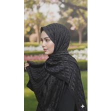 Sevimia Scarf D Desenli Kaşmir Çift Taraflı Jakar Şal