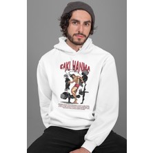 Sevbano Tasarım Baki Hanma Baskılı Unisex Oversize Baki Wiki Anime Hoodie