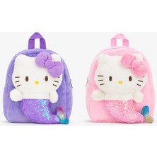 Eldenör Peluş Hello Kitty Deniz Kızı Sırt Çantası