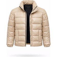 Classics Men Slim Fit Rüzgar Geçirmez Elyaf Dolgulu Mont