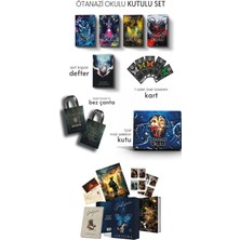 Ephesus Yayınları Ötanazi Okulu 4 Kitap Hediyeli Kutu Ciltli ve Gökçen 3 Tek Kitaplık Kutulu Set Ciltli