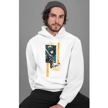 Sevbano Shingeki No Kyojin Levi Ackerman Baskılı Unisex Oversize Attack On Titan Anime Hoodie