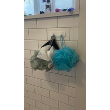 Printkuca Yapışkanlı Banyo Lif Askısı (3ADET)