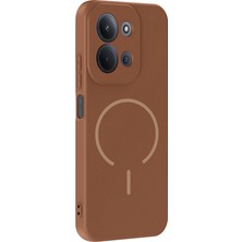Teleplus Xiaomi Redmi 15C Kılıf Meta Pastel Manyetik Araç Tutucu Kılıf