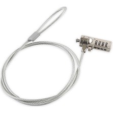 S-Lınk SL-S202, Şifreli Notebook Kilidi, 110CM, Kaplamalı Çelik Kablo.