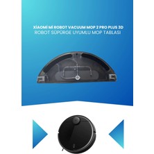 Electroll Xiaomi Mi Robot Vacuum Mop 2 Pro Plus 3D Robot Süpürge Uyumlu Mop Tablası (Teşhir Ürünü)