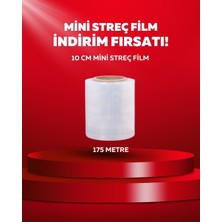 Dalpak Ambalaj Dilimli Mini Palet Streçi 17 Micron 10 cm 175 Metre