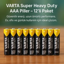 Varta Aaa Kumanda Pil 12 Adet