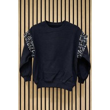 NerKids Kız Çocuk Pullu Sweatshirt