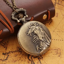 Eldenör At Büstü Köstekli Saat Model 2