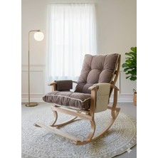 Padişah Ahşap Sallanan Sandalye, Tv Koltuğu, Emzirme Koltuğu, Dinlenme Koltuğu, Baba Koltuğu