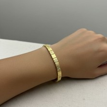 Mare Accessories Gold Taş Detaylı Bileklik