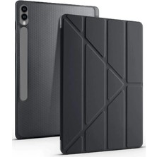 Verto Newface Samsung Galaxy X610 Tab S9 Fe Plus 12.4 Kılıf Kalemlikli Mars Tablet Kılıfı - Siyah