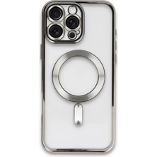 Verto Newface iPhone 16 Pro Max Kılıf Kross Magneticsafe Kapak - Titan Gri