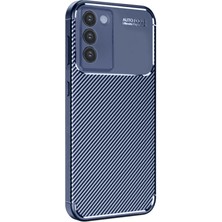 Verto Newface Vivo V30 Lite 4g Kılıf Auto Focus Karbon Kapak - Lacivert