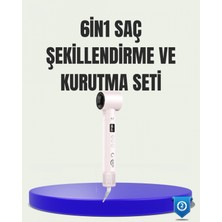 MiraLive Çok Fonksiyonlu 6 Başlıklı Saç Kurutma ve Şekillendirme Seti