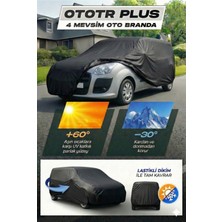 ototr plus Renault Scenic Araç Brandası Siyah