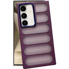 Verto Newface Samsung Galaxy S24 Kılıf Airmax Silikon Kapak - Derin Mor