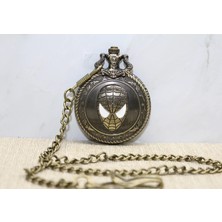 Eldenör Spiderman Tasarımlı Köstekli Saat Model 2