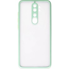 Verto Newface Xiaomi Redmi Note 8 Pro Kılıf Montreal Silikon Kapak - Turkuaz