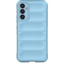 Verto Newface Samsung Galaxy A25 5g Kılıf Optimum Silikon - Sky Blue