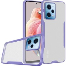 Verto Newface Xiaomi Redmi Note 12 5g Kılıf Platin Silikon - Lila