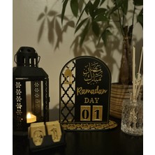Printech3d Ramazan Gün Sayacı Takvimi – 3D Baskı Islami Masa Dekoru | Ramazan Day Calendar