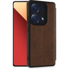 Verto Newface Xiaomi Redmi Note 13 Pro 4g Kılıf Flip Cover - Taba
