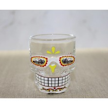 Eldenör Istanbul Temalı Cam Kurukafa Shot Bardak