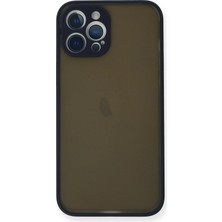 Verto Newface iPhone 12 Pro Max Kılıf Montreal Silikon Kapak - Lacivert