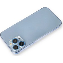 Verto Newface iPhone 13 Pro Max Shine Kamera Lens Koruma Cam - Mavi