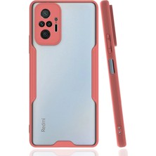 Pazarcan Redmi Note 10 Kılıf Platin Silikon - Pembe