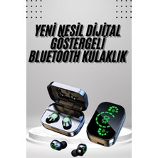 Pazarcan 2025 Model Bluetooth Kulaklık Telefon Şarj Edebilen Çağrı Cevaplama Dijital Göstergeli