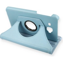 Verto Newface Samsung Galaxy T280 Tab A 7 Kılıf 360 Tablet Deri Kılıf - Turkuaz