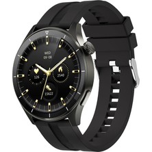 Aukey SW2PGY Akıllı Saat 3.7cm LCD Bluetooth Çağrı Sağlık Gözeti̇mi̇ Spor Bi̇ldi̇ri̇mleri̇ IP67 Gri̇