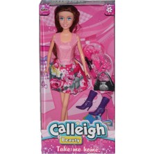 Aylina Bfs WG-66407 Aksesuarlı Calleigh Bebek -Vardem