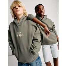Marks & Spencer ​The Doodle Boy:trade_mark: Pamuk Karışımlı Kapüşonlu Sweatshirt (2-16 Yaş)​
