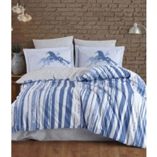 Pazarcan Tek Kişilik Poplin Nevresim Takımı Cascade