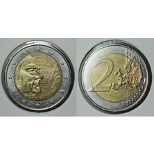Banknoting Fransa 2 Euro 2020 Hatıra-General Charles De Gaulle. Kapamada Çilaltı.