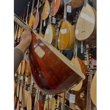 Pena Müzik Kısa Sap Üst Seri Tam Profesyonel Ardıç Bağlama 40 Tekne