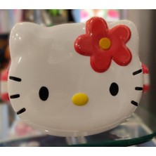 Ada Çanta Kırtasiye Hello Kitty Figürlü Plastik Beslenme Kabı Iki Bölmeli AD22068