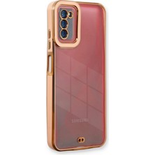 Verto Newface Samsung Galaxy A03S Kılıf Liva Lens Silikon - Rose