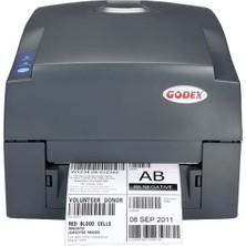 Godex G500 203DPI Termal Transfer Usb+Seri̇+Ethernet Barkod Yazıcı (Ri̇bonlu Kullanım)