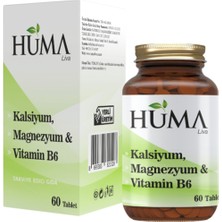 Bitki Diyarı Kalsiyum, Magnezyum Vitamin B6 60 Tablet