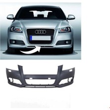 Audi A3 2009 Sonrası Ön Tampon (Yıkamalı, Sensörsüz)