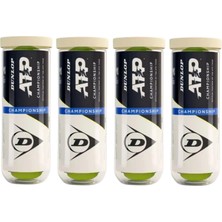 Wilson Dunlop Atp Championship 3'lü 4 Kutu Tenis Topu
