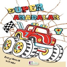 Süper Arabalar Boyama Kitabı