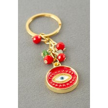 Makay Göz Kristal Anahtarlık