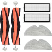 Hepta Collection Vacuum Mop 1c/2c/ F9 Uyumlu Yedek Fırça Hepa Filtre Mop Seti-6 Parça